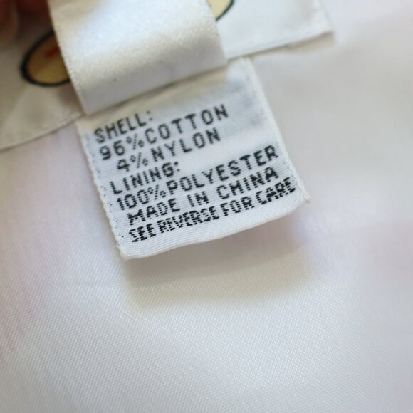 TALBOTS Size 10 White & Pink Skirt Career Business - Picture 5 of 6